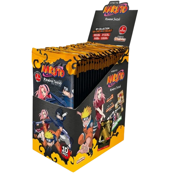 Caja de 24 Sobres Naruto Mythos TCG Second Edition - Ingles