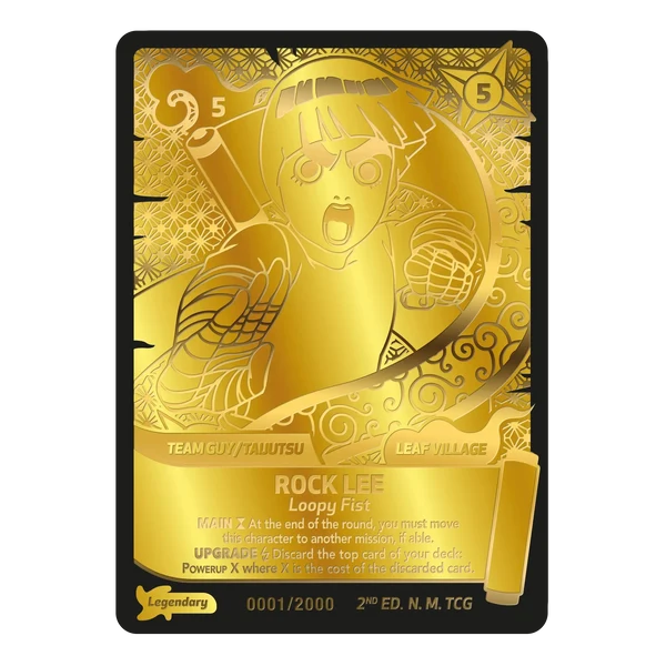 Caja de 24 Sobres Naruto Mythos TCG Second Edition - Ingles - Imagen 3