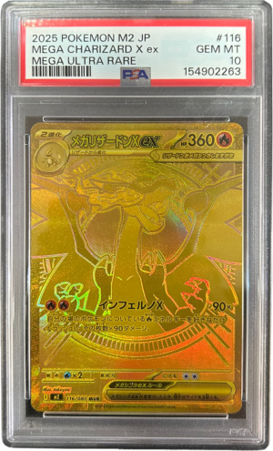 Mega Charizard X ex PSA 10