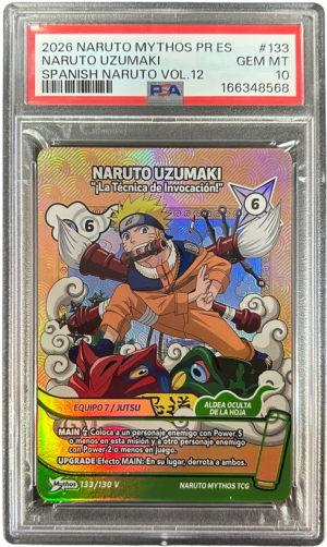 Naruto Uzumaki PSA 10