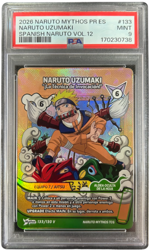 Naruto Uzumaki PSA 9