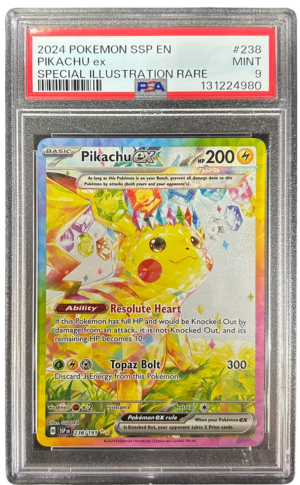 Pikachu ex PSA 9