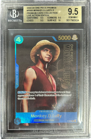 Monkey. D. Luffy. Beckett 9.5