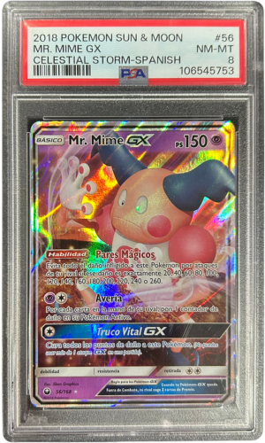 Mr. Mime EX PSA 8