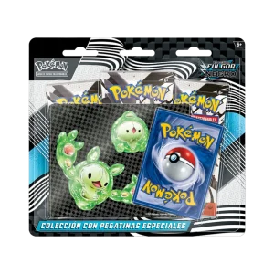 BLÍSTER 3 + PROMO: FULGOR NEGRO - Blister Colección con Pegatinas Especiales Fulgor Negro - Español