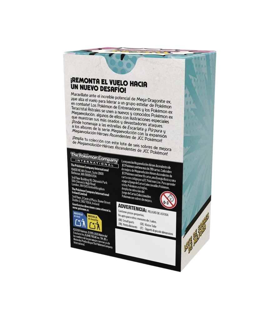 CAJA DE 6 SOBRES: HEROES ASCENDENTES - Imagen 2