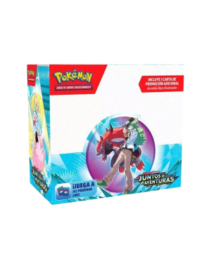 BOOSTER BOX 36 SOBRES: JUNTOS DE AVENTURAS INCLUYE 1 CARTA PROMO IR ADICIONAL