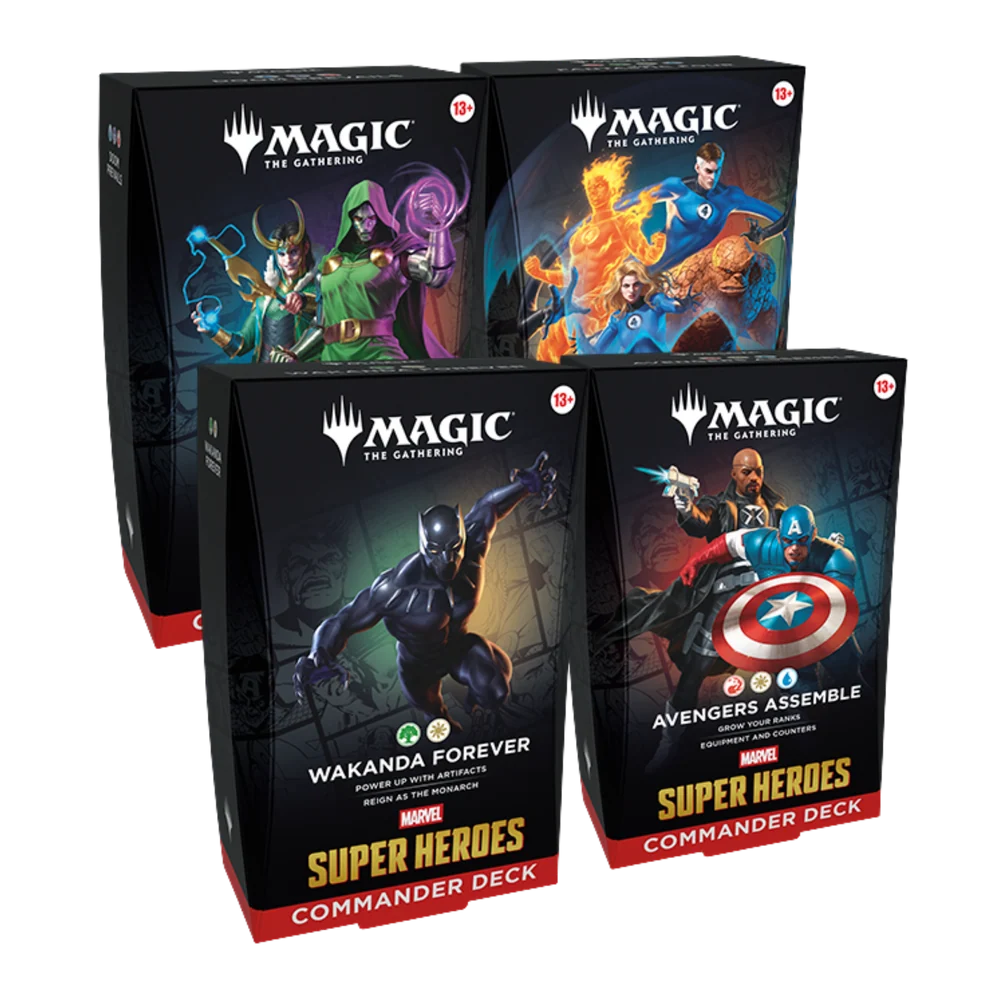MARVEL SUPER HEROES: MAZO DE COMMANDER - VENGADORES, !REUNÍOS!