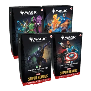 MARVEL SUPER HEROES: MAZO DE COMMANDER - CUATRO FANTÁSTICOS