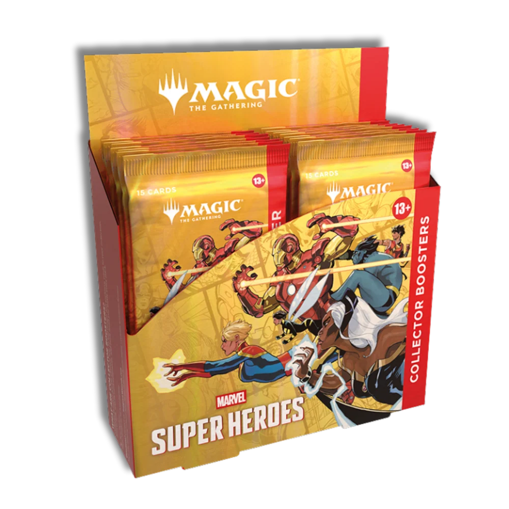 Caja Collector Boosters Marvel Super Heroes Magic the Gathering - Ingles