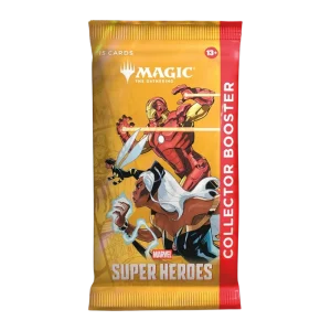 Sobre Marvel Super Heroes Collector Booster Magic - Ingles