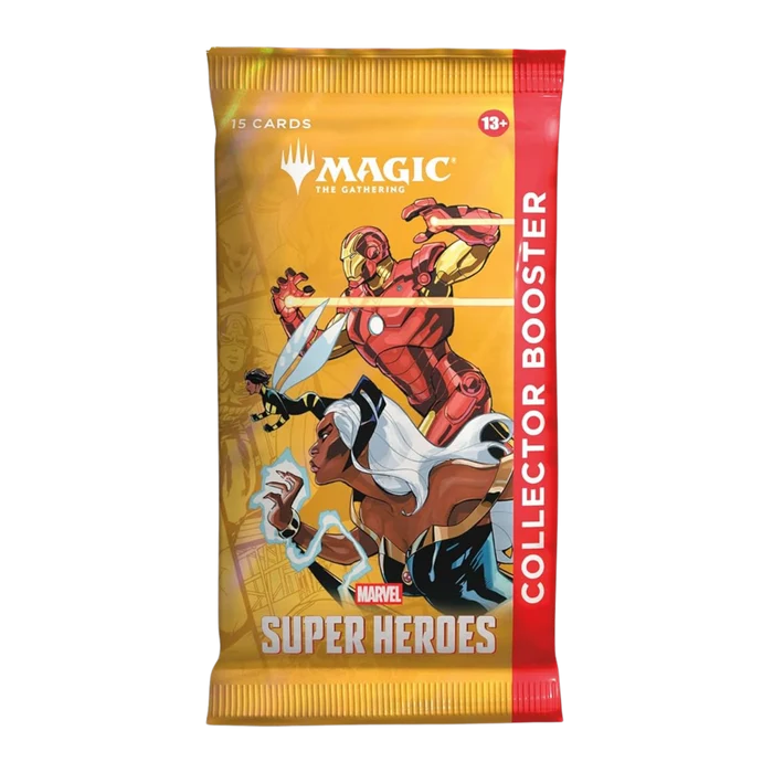 Sobre Marvel Super Heroes Collector Booster Magic - Ingles