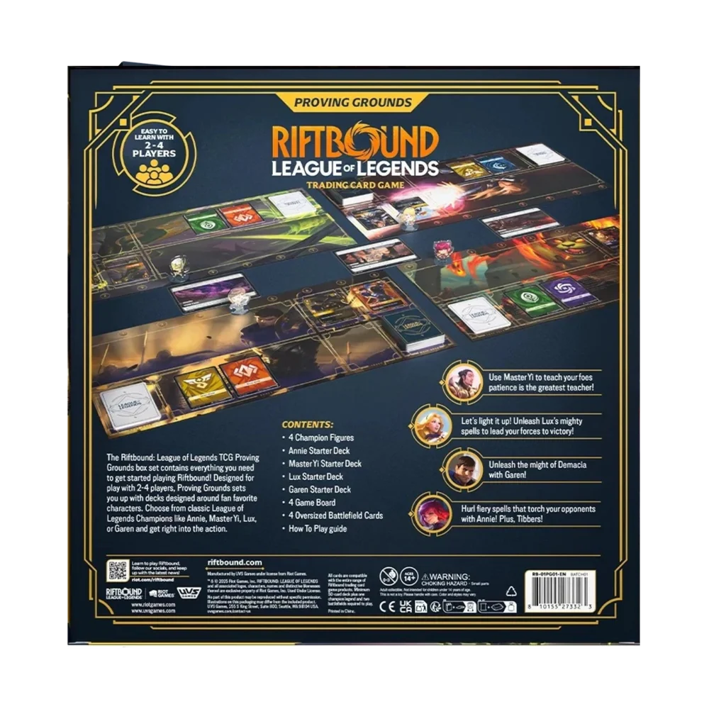 Riftbound Proving GroundsProving Grounds Set One: Origins - Riftbound: League of Legends TCG - Ingles - Imagen 3