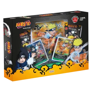 Caja Starter Pack Naruto Mythos TCG First Edition - Ingles (NARUTO | SASUKE)