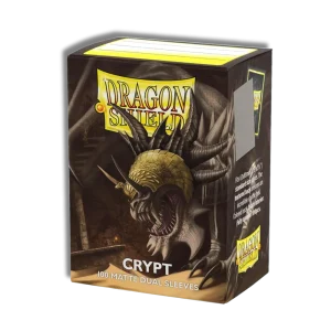 100 Fundas Estándar Crypt Matte - Dragon Shield