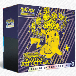 Caja de Entrenador Élite de Escarlata y Púrpura-Chispas Fulgurantes
