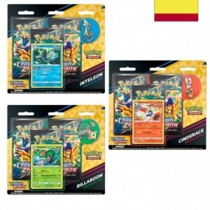 POKEMON PIN 12.5 UNIDAD CENIT INTELEON / CINDERACE /  RILLABOOM